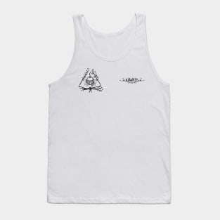 Navajo Hogan Triangle Typography Tank Top